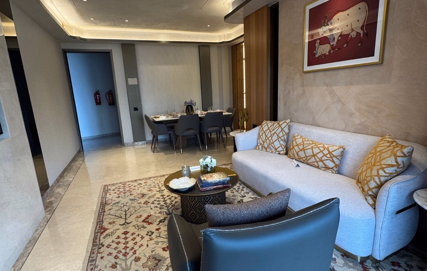Luxury Mumbai apartment interior showcased by ABZB Luxury